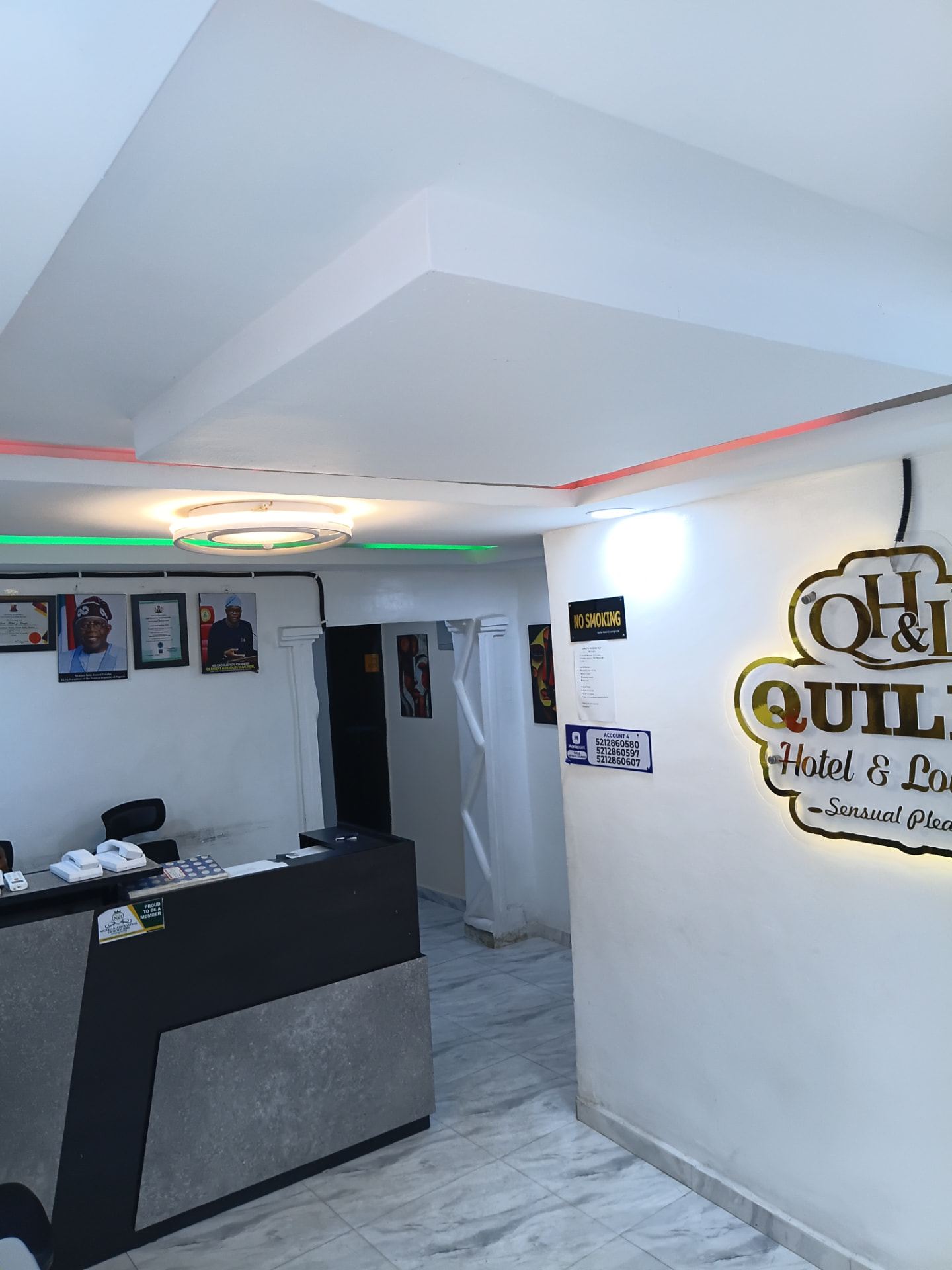 Quille reception